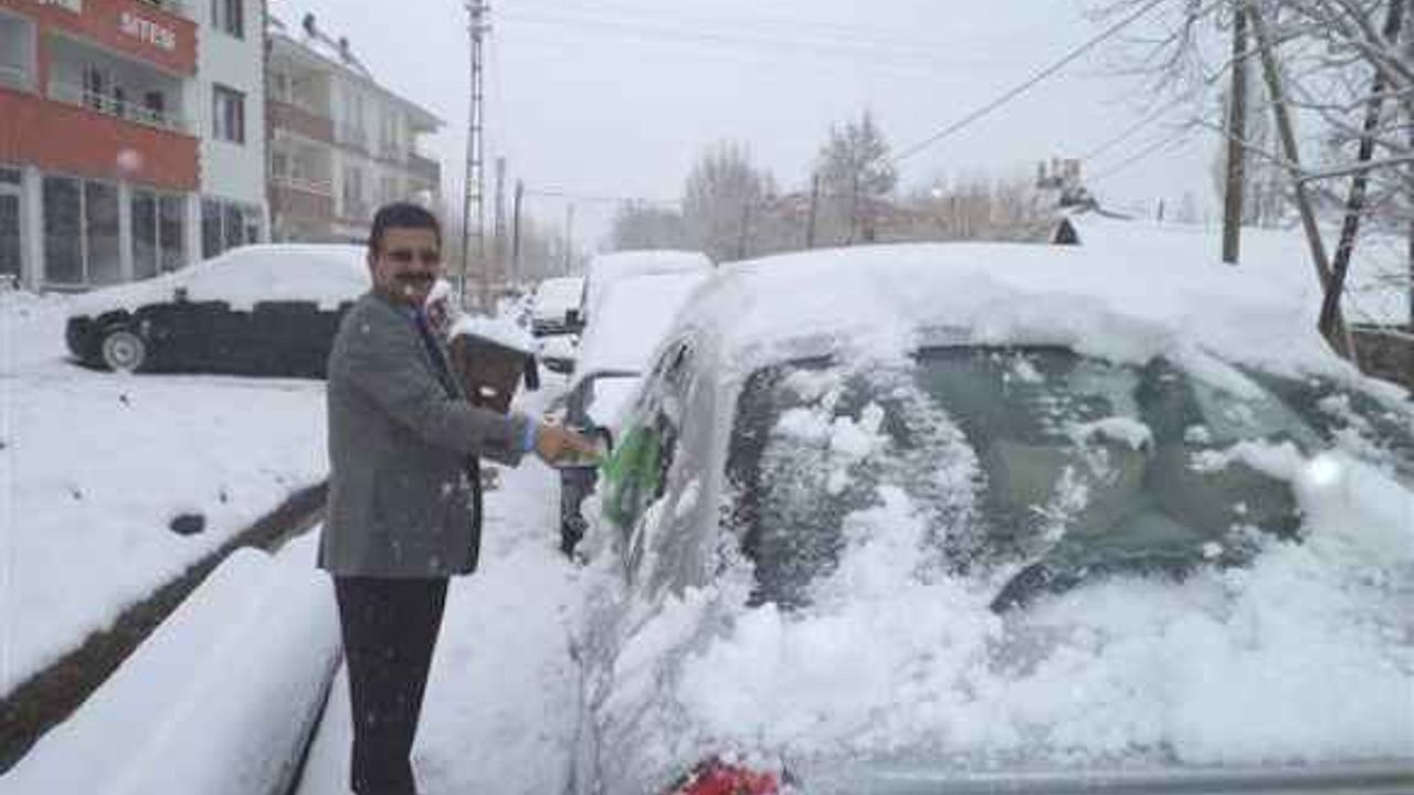 Varto'da Kar Yağışı