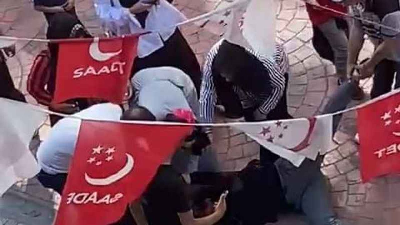 Kadınların feci kavgası! Kimse ayıramadı