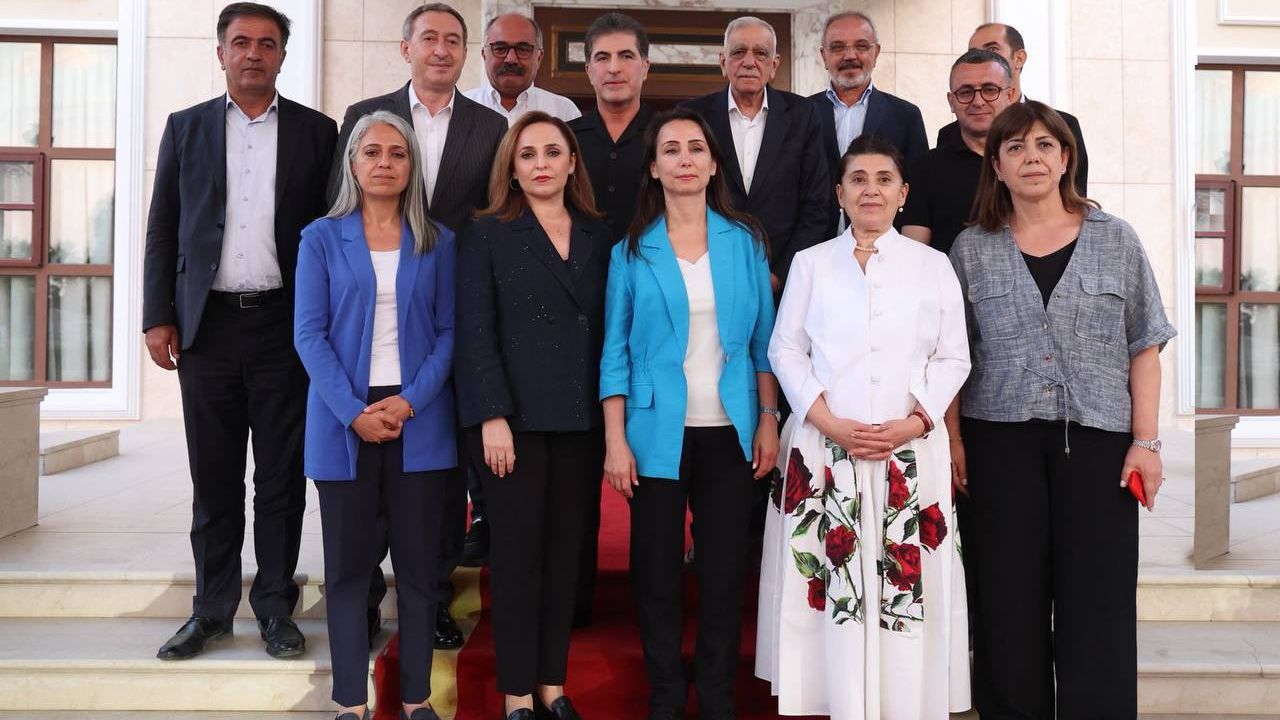 Neçirvan Barzani DEM Parti Heyeti İle Bir Araya Geldi