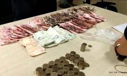 Dilencinin yarım günlük mesaisi şok etti!