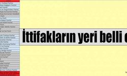 İttifakların yeri belli oldu