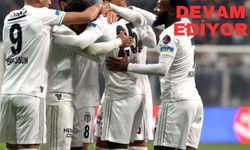 Beşiktaş galibiyet serisini 5 maça çıkardı
