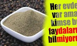 Her evde var ama kimse bu faydalarını bilmiyordu!