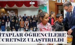 Kitaplar öğrencilere ücretsiz ulaştırıldı