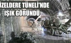 Güzeldere Tüneli'nde ışık göründü