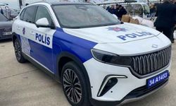 Yerli otomobil Togg polis aracı oldu