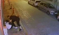Kadını döven magandaya sokaktakilerden meydan dayağı