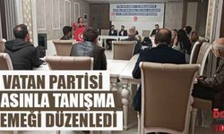 Vatan Partisi basınla tanışma yemeği düzenledi