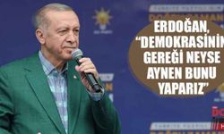 Erdoğan: “Demokrasinin gereği neyse aynen bunu yaparız”