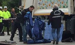 Çöp kamyonunun altında kalan adam hayatını kaybetti