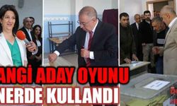 Hangi aday oyunu nerde kullandı