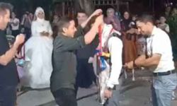 Vanlı damada bulaşık süngeri taktılar!
