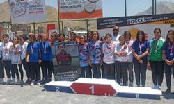 Vanlı sporcular birinci oldu
