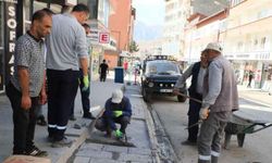 Hakkari'de kaldırımlar yenileniyor!