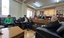 Yüksekovalı şampiyon makamda ağırlandı!