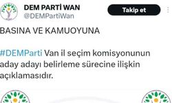 DEM Parti Açıkladı: Van'da Belediye Başkan Adayları Böyle Belirlenecek!