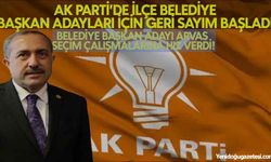 Başkan Adayı Arvas açıkladı: AK Parti'de Adaylar açıklanıyor 