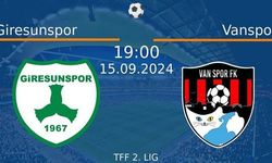 Giresunspor-Vanspor maçı canlı yayında mı? Canlı yayın programı açıklandı