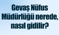 Gevaş Nüfus Müdürlüğü nerede, nasıl gidilir?