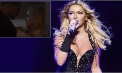 Oyunculuğa soyunan Hadise'nin ateşli sahneleri olay oldu