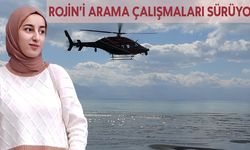 Van YYÜ öğrencisi Rojin bulunamadı, Helikopter arama çalışmalarına destek verdi