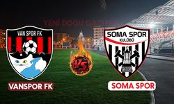 Vanspor - Somaspor Maçında İlk Yarı 1-1 Sona Erdi!