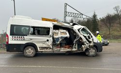 Kırklareli'nde Tren ve Minibüs Çarpıştı: 5 Yaralı