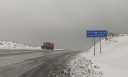 Kurubaş ve Güzeldere geçitlerinde buzlanma ve don