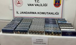 Van'da 510 paket kaçak sigara ele geçirildi