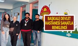 Başkale Devlet Hastanesi Sanatla Renklendi