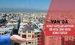 Konutlarda rekor satış: Van’da bir ayda 965 konut satıldı