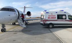 Van’da 3 hasta ambulans uçakla sevk edildi