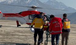 Van'da Ambulans Helikopter 15 Aylık Bebek için Havalandı!