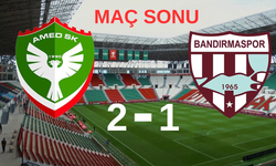 Amedspor-Bandırmaspor Maçında Amedspor’un 3 golü var ama skor 2-1