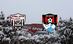 Somaspor - Vanspor Maçında İlk Yarı Berabere Tamamlandı