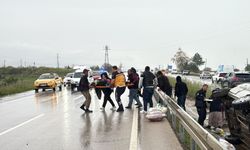 D-100 Karayolunda Kaza: 5 Kişi Yaralandı