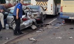 İşçi Servisi Kaza Yaptı: 14 Yaralı