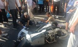 Yaya Geçidinde Motosiklet Kazası: 3 Yaralı