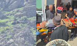 Hakkari'de Pancar Toplarken Ayağını Kırdı, Havadan Kurtarıldı