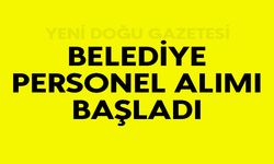Van'da bir Belediye Daimi İşçi Alımı Yapacak! Son Gün 13 Mayıs