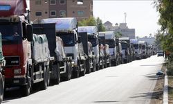 Yardım Tırları Gazze'ye Giriş Yaptı