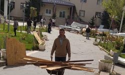 Van’da Şiddetli Rüzgar Etkili Oldu: Van YYÜ’de Çatılar Uçtu