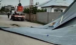 Van'da şiddetli rüzgâr ve fırtına devam ediyor: Çatılar uçtu ağaçlar devrildi