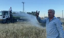 Tarla Yangını Paniğe Neden Oldu