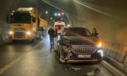 TOGG, Güzeldere Tüneli'nde kaza yaptı