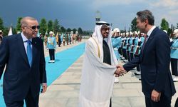 Erdoğan, BAE Devlet Başkanı Al Nahyan'ı törenle karşıladı