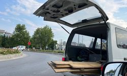 Duyarsız sürücünün davranışı 'pes' dedirtti