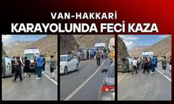 Son dakika: Van-Hakkari kara yolunda feci kaza: Çok sayıda yaralı!