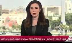 Canlı yayın esnasında İsrail Şam'ı vurdu!