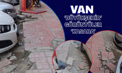 Van’da Çöken Kaldırımlar Tepki Topluyor